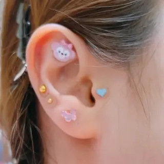 ネイル/耳つぼ /新ホワイトニングのネイルデザイン