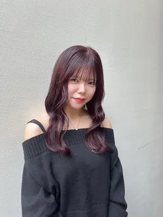 ロング aoi /ニュアンス /透明感カラーのヘアスタイル