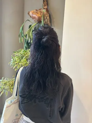 ロング カラー パーマ nir.所属・鳥栖美容室/nir. 美優/ミユのヘアスタイル