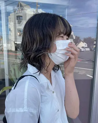 カラー ひなた 艶カラー/渋谷のヘアスタイル