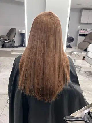 ロング カラー kayo/リタッチ モデル募集中✨のヘアスタイル