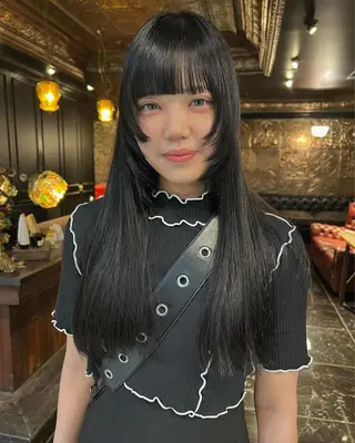 ロング カラー haco＋所属・圧倒的デザイン力 店長🎨RENAのヘアスタイル