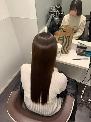 ロング Wisteria所属・美髪特化✨ 伊織✨縮毛矯正✨のヘアスタイル