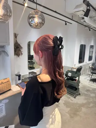 ロング わださこ ひなこのヘアスタイル