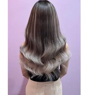 セミロング チビ編み込みエクステ どぅ〜す/YUIのヘアスタイル