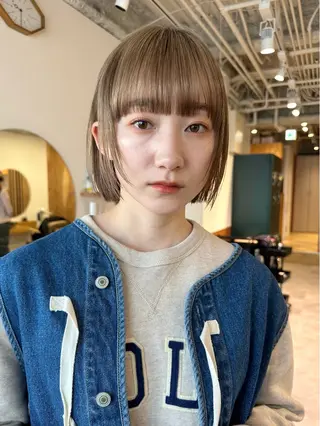 ショート sea by luvismけやき通り2号店所属・ボブ/ショート/ 縮毛矯正/岸本恭明のヘアスタイル