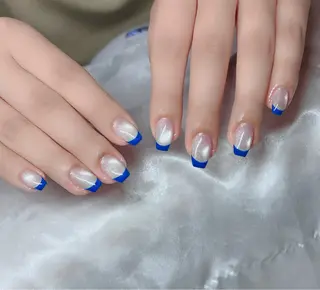 ネイル 🎀PG🩵 ネイルサロンのネイルデザイン