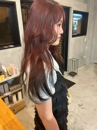 カラー Piu-所属・古澤 芽依のヘアスタイル