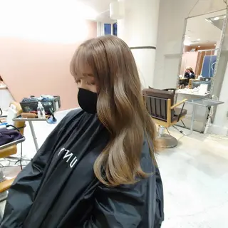 ロング カラー 艶髪✨ブリーチ職人 井手正康のヘアスタイル