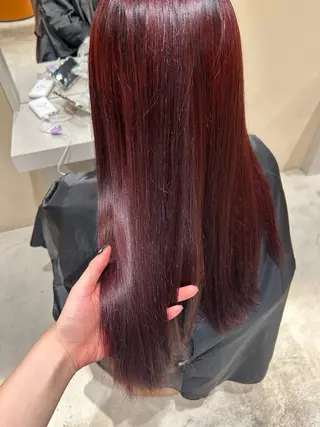 ロング カラー 小川結子 NEROのヘアスタイル