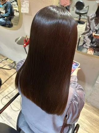 セミロング 髪質改善艶髪 takaのヘアスタイル