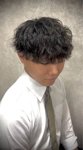 パーマ メンズ JADE with AKROS所属・JADEwith AKROS✨サヤカのヘアスタイル