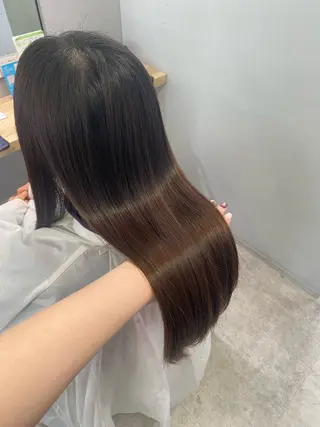 ロング MIREI /韓国風 ショート/大阪美容室のヘアスタイル
