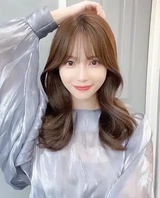 セミロング カラー silk-lei🌈 川井雄太のヘアスタイル