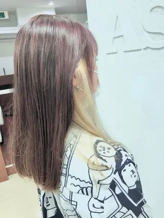 ロング カラー メンズカット/メンズ パーマ堀切美里のヘアスタイル