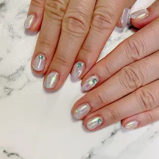 ロング カラー ネイル Q Free nailsのネイルデザイン