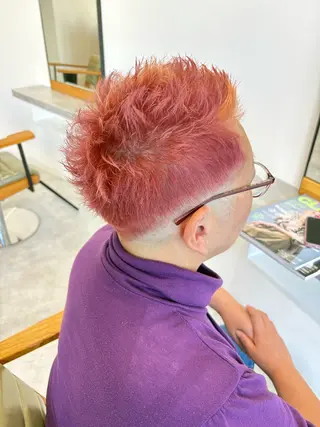 ショート カラー moiBlanc所属・moi blanc/ Aoyagiのヘアスタイル