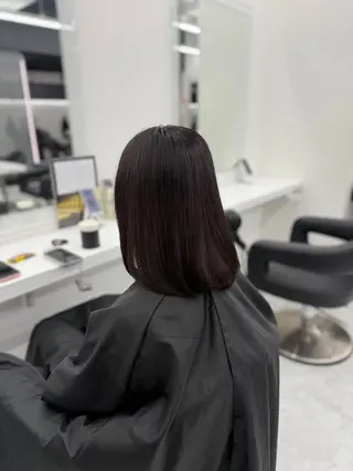 ミディアム カラー ヘアアレンジ 🎀Girly艶髪カ ラー🎀Harukaのヘアスタイル