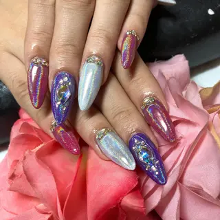 ロング ネイル 《LB》ラブリエ Nail&eyeのマツエク・マツパデザイン