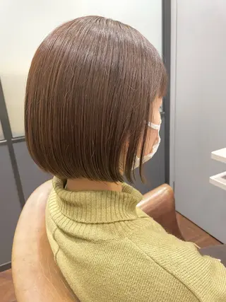 ショート カラー 大川 美優のヘアスタイル