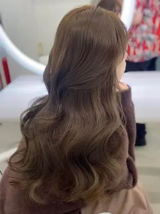 ロング 韓国レイヤー/透明感 カラー🦋mioのヘアスタイル
