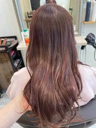 セミロング カラー 💫髪質改善矯正 MIHO💫のヘアスタイル