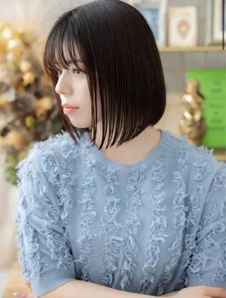 ショート カラー カバーヘアブリス上尾店所属・飯田 萌友のヘアスタイル