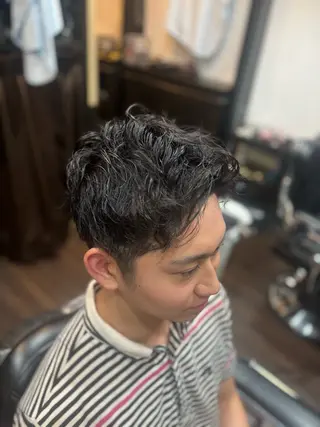 パーマ メンズ ⠀ まりんのヘアスタイル