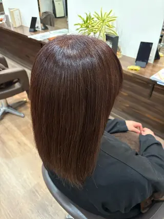 カラー 多田 彩那のヘアスタイル