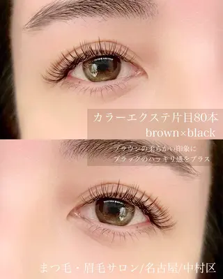 マツエク・マツパ 井上 奈津実のマツエク・マツパデザイン