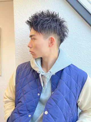 ショート メンズ メンズ/スパイキー ショート/isseyのヘアスタイル