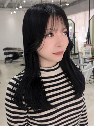 ロング サンクチュアリ千里山店所属・美容室 sanctuaryのヘアスタイル