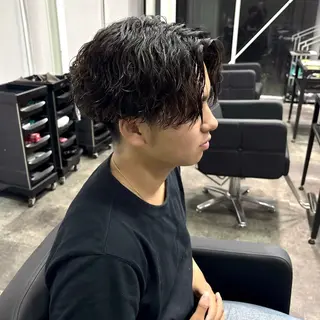 パーマ メンズ 浜松/メンズサロン/ Yuna🐈‍⬛🫧のヘアスタイル