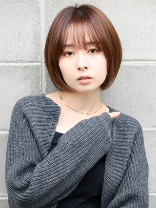 ショート カラー トップスタイリスト 桂　嵩太のヘアスタイル