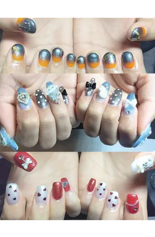 ネイル ほの＿ ʜᴀɴᴀのネイルデザイン