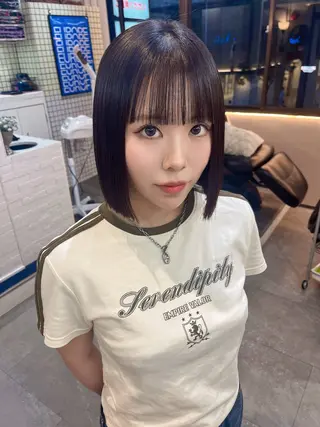 ショート パーマ MIES amane(アマネ)のヘアスタイル