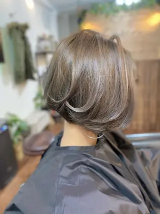 ショート カラー Lizir  ルズィール所属・Luzir⭐︎ GEN⭐︎のヘアスタイル