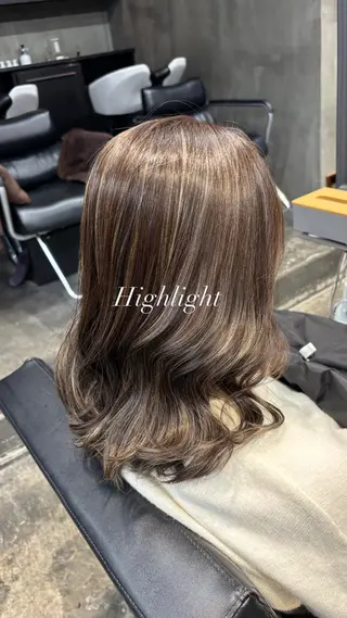 ロング カラー 川尻 竜正のヘアスタイル