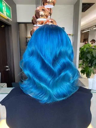 ミディアム カラー jill by gisel＿奥家のヘアスタイル