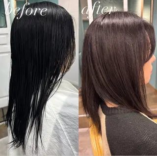 ミディアム 🏵️tico@ Risa🏵️のヘアスタイル