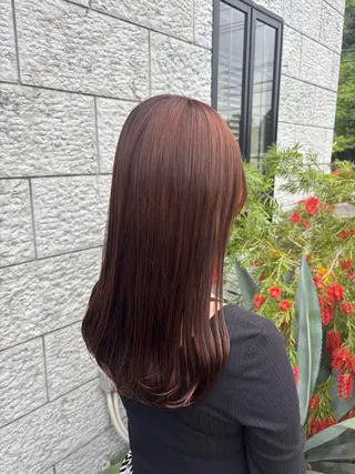 ロング カラー レシェル桑名店所属・reciel / rinaのヘアスタイル