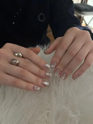 ネイル 🦋Hina🦋 1月予約受付中✨のネイルデザイン