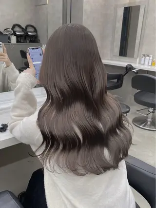 カラー 🏷ベージュの天才 赤み消しの方🙋🏻のヘアスタイル