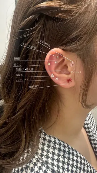 ubu share salon所属・鈴村緋女/ヘアセット /耳ツボジュエリーのその他イメージ