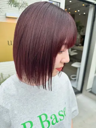 ミディアム un【アン】所属・【un】 MANAのヘアスタイル