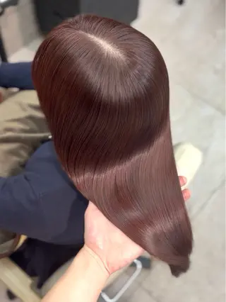 ロング カラー パーマ 🌸東中野/髪質改善 美髪矯正/櫻井🌸のヘアスタイル