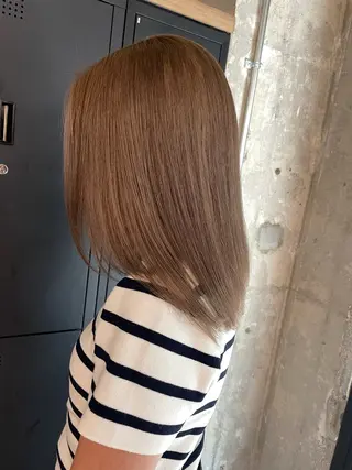 セミロング LUSTRE/ karen🌺のヘアスタイル