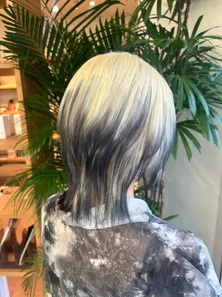 ショート ブリーチカラー/ わきたちえ🌻のヘアスタイル