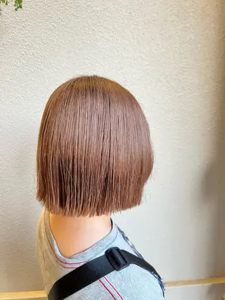 ミディアム 髪質改善／透明感 NAKAIEのヘアスタイル