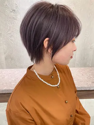 ショート 髪質改善will hairdesignのヘアスタイル